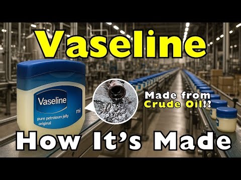 How Is Vaseline Petroleum Jelly Made? | From Crude Oil to Skin Care Staple
