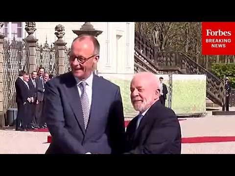 JUST IN: Brazilian President Lula Da Silva Visits Germany To Meet With Chancellor Friedrich Merz