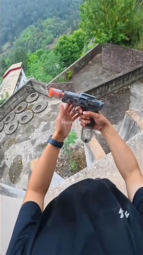 He Lost His Toy Gun Through the Window, Then Turned the Game Around