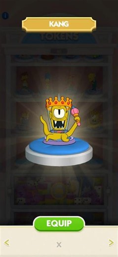 Monopoly GO The Simpsons Kang 👽 Token Showcase | Krustyland Invasion Bonus Set