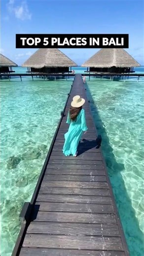 Top 5 Places to Visit in Bali 🌴