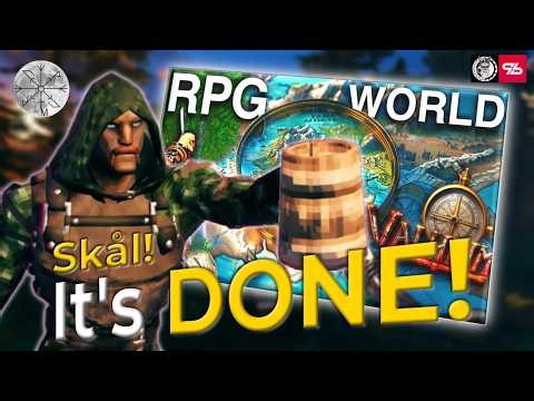 🔴Playing the Finished Adventure Map Live! | Valheim
