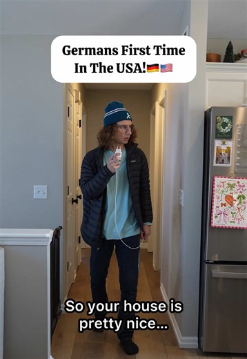 Germans First Time In The USA!😂🇩🇪🇺🇸 #germany #american #german #usa @Jeremy Pletcher
