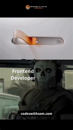 Frontend Developer Vs Graphic Designer | Codeswithsam #coding #programming