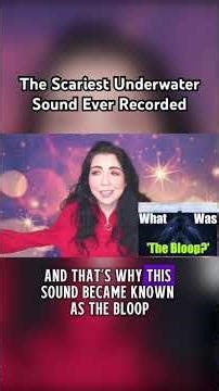 The Scariest Underwater Sound Ever Recorded 🔊