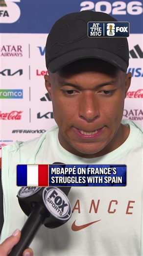 Kylian Mbappé spoke on what makes Spain such a difficult opponent following France's Semifinal loss
