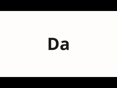 How to pronounce Da | Da (Yes in Russian)