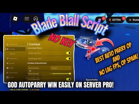 Blade Ball script GOD AUTOPARRY And Best SPAM OP + NO LAG | Best Blade Ball Script | Mobile & PC