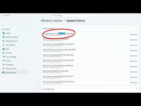 How to Fix 2026-03 Preview Update (KB5079391) (26200.8116) Not Installing On Windows 11