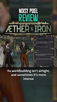 Aether & Iron Review - Disco Elysium Style RPG With Car Combat