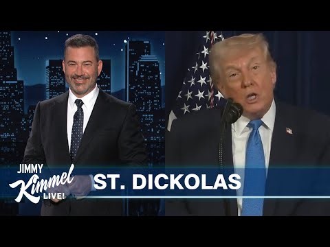 Jimmy Kimmel Recaps the Crazy Stuff Trump Did Over the Holidays & Takes Cognitive Test Donny “ACED”