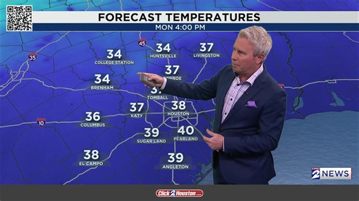 WEATHER UPDATE: Extreme cold continues across Houston and Southeast Texas. A Cold Weather Warning remains in effect through noon Tuesday | KPRC2 / Click2Houston