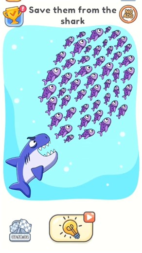 DOP 5 (Delete one part) Save them from the shark #dop5 #shorts #viral #shortvideo #viralvideo