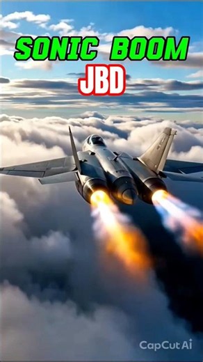 "A Jet Just Broke the Sound Barrier 😱 | Sonic Boom Explained"10-july-in-JBD
