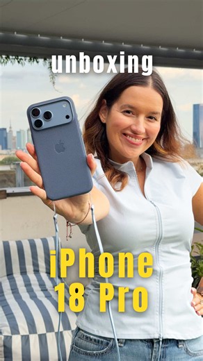 Unboxing iPhone 18 Pro Max