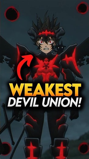 Is Asta’s Current Devil Union Weaker Than His Original Form? Black Clover Explained #shorts