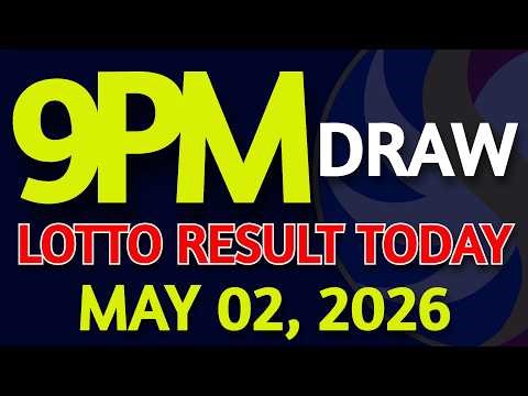 Lotto Result Today 9pm draw May 02, 2026 Saturday PCSO