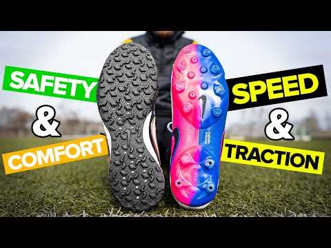 Please watch this if you play on artificial grass (choose the RIGHT outsole)