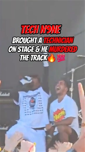 Tech N9ne Brought A Technician On Stage At Rockville🔥💯 #techn9ne #technine #rockville