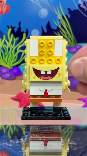 Building LEGO SpongeBob 🧽