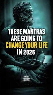 10 Mantras for 2026 | Stoicism