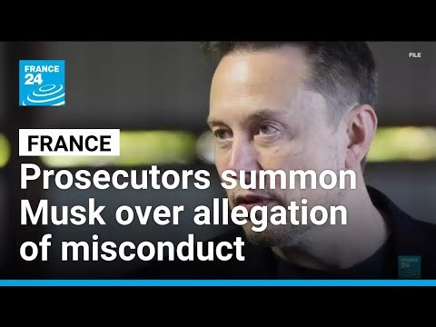 French prosecutors summon Musk over allegations of child abuse images, deepfakes on X • FRANCE 24