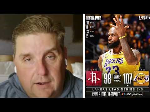 Windhorst talks 27 more shots and still lose: ROCKETS self-destruct, LEBRON punishes mercilessly