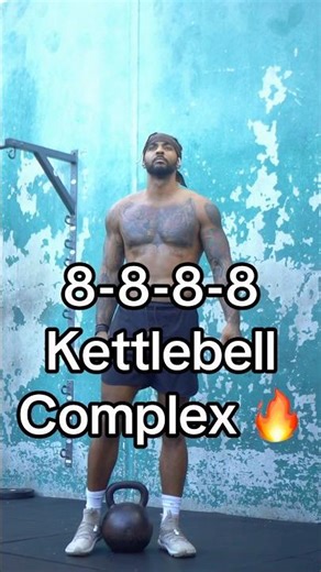 This 8888 Kettlebell Complex Builds Real Muscle 🔥