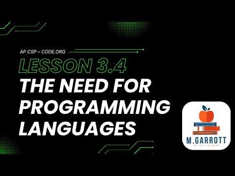 Unit 3 Lesson 4 – Code.org CS Principles