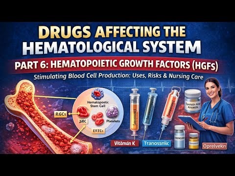 Hematopoietic Growth Factors (HGFs) | Drugs Affecting the Hematological System | Pharmacology