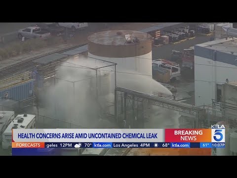 KTLA 5 News Team Coverage: Garden Grove HAZMAT crisis