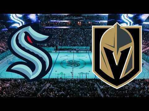 Las Vegas Golden Knights V Seattle Kraken Live Watch Party!