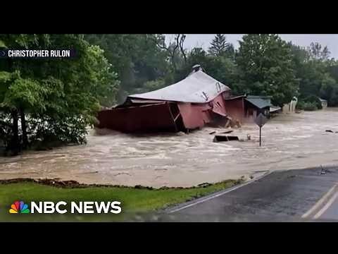 Powerful storms slam the East Coast