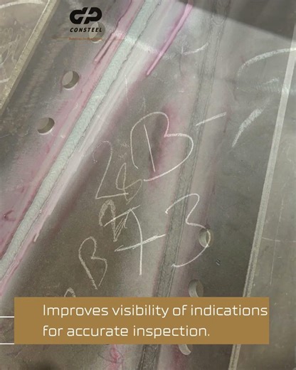 Weld Quality Check using DPT |Surface Defect Detection Process DPT Inspection in Fabrication