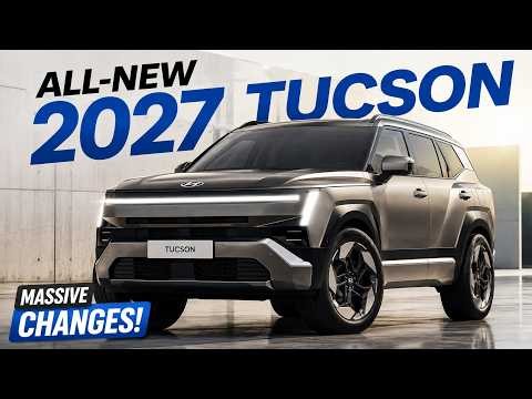 2027 Hyundai Tucson Revealed With Bold New Design