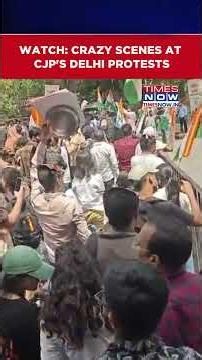 Cockroach Janta Party Holds Second Protest In Delhi | CJP Protest | Abhijeet Dipke #shorts