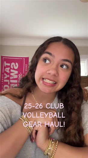 LONG OVERDUE club gear haul ☺️💞😘 #volleyball #haul #gearhaul #clubvolleyball #tatumdigsu