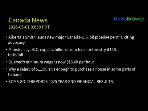 Alberta's Smith lauds new major Canada-U.S. oil pipeline permit, citing advocacy
