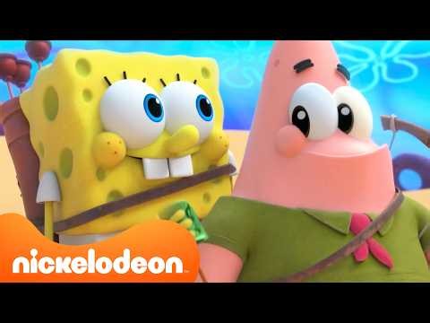 SpongeBob's Best Friend Moments at Kamp Koral ❤️ | 90 Minutes | Nicktoons