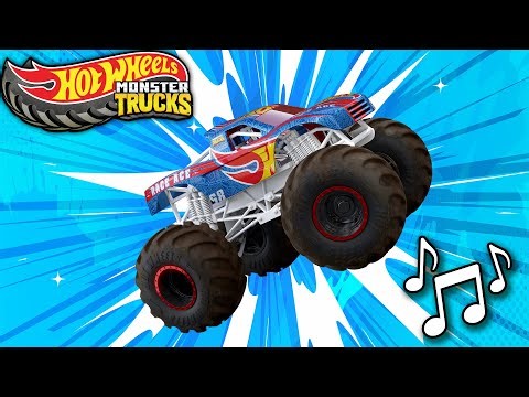🎶 Campamento Crush: Video Musical de Monster Trucks! | Hot Wheels