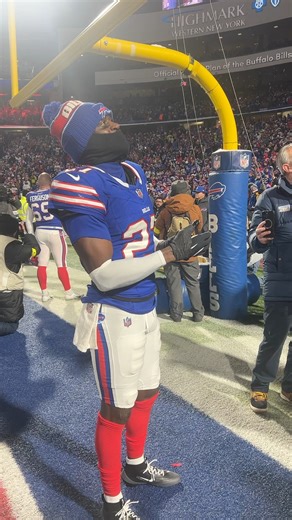 Tre White stayed to watch the FULL Buffalo Bills tribute video to Highmark Stadium. If this doesn’t make you tear up… | WHEC TV
