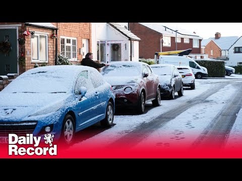 Snow and ice expected to bring travel disruption ahead of amber weather warning