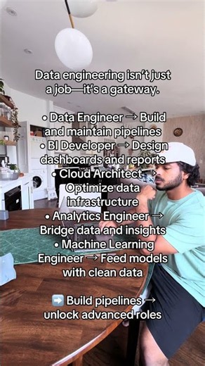 Data engineering is a gateway role