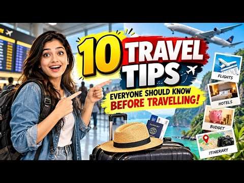 10 Travel Tips Everyone Should Know Before Travelling ✈️ | Travel Smart & Save Money!