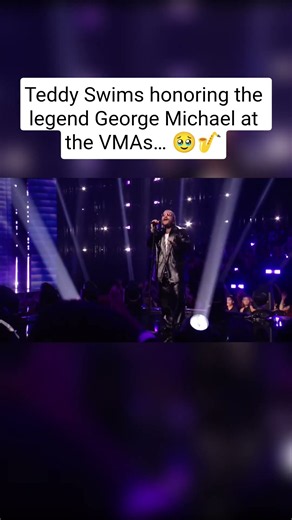 Teddy Swims Honoring George Michael at the VMAs is PURE CHILLS 🎷✨ #shorts