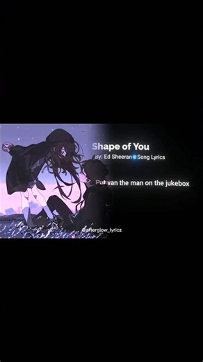 Shape of You - Ed Sheeran | lyrics | aesthetic | english songs | Slowed | whatsapp status | speed up