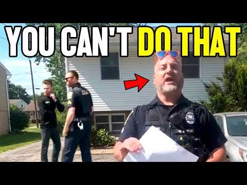 He OUTSMARTED the Cops Using the LAW Against Them