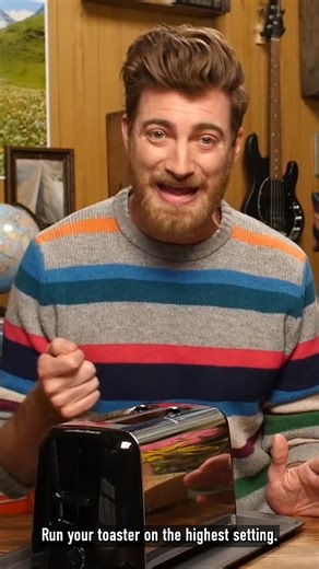 We cooked a steak in a toaster | Rhett & Link