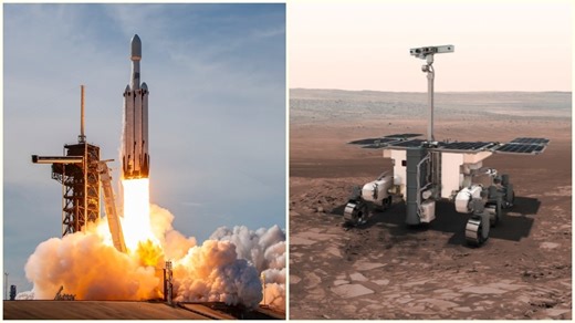 Musk's SpaceX to launch Rosalind Franklin rover to Mars aboard Falcon Heavy in 2028