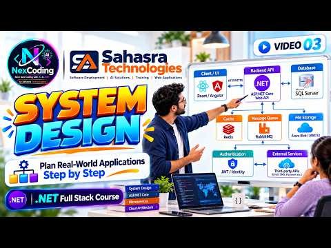 System Design Explained with Real-Time Project | UI, Web API & SQL Server | .NET Full Stack | Day 3